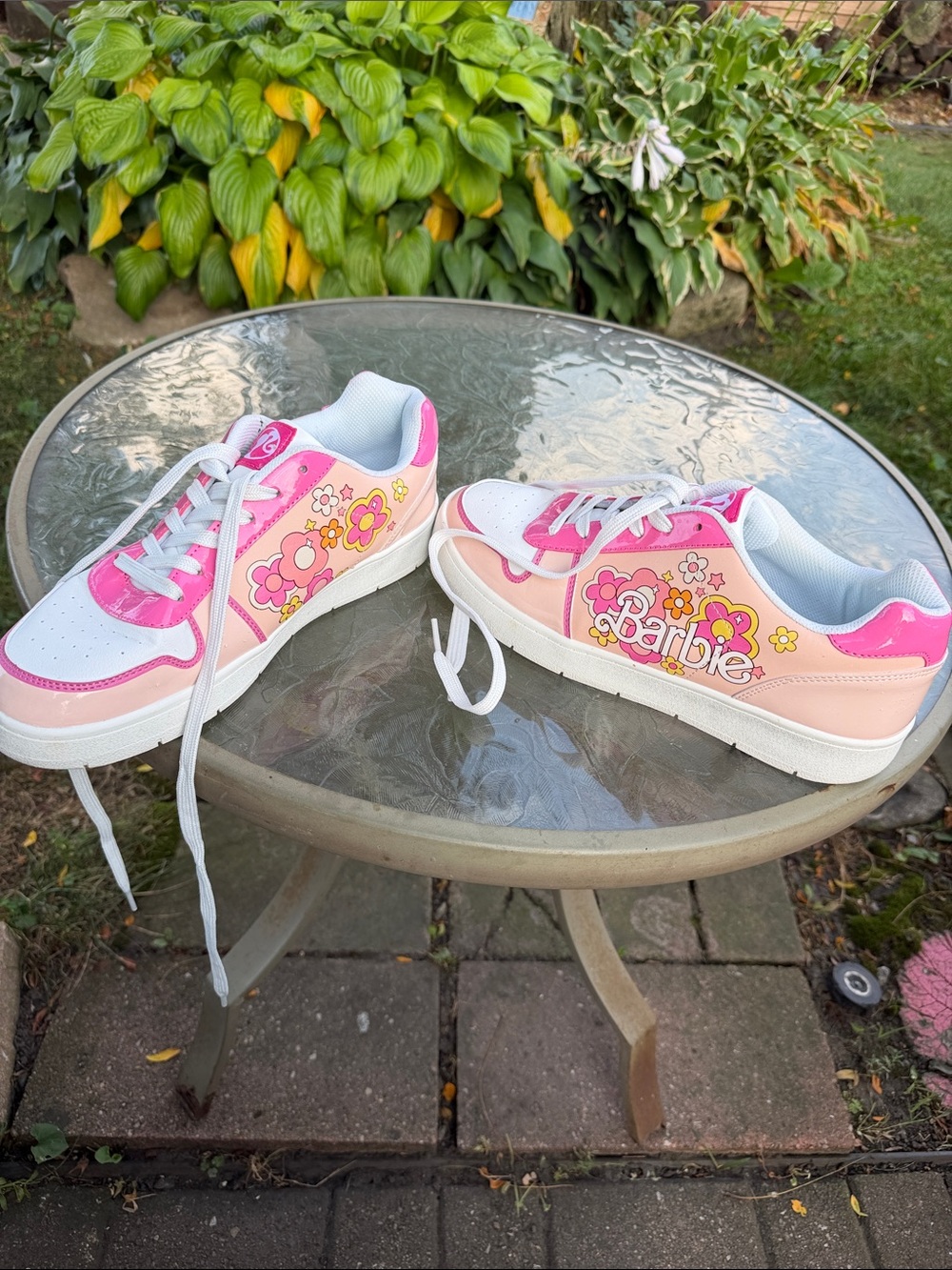 #Barbie gym shoes